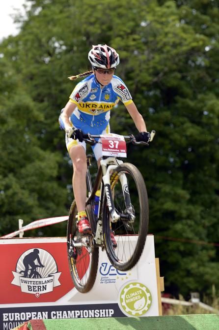 U23 women's winner Iana Belomoyna (Ukraine)
