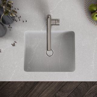 composite quartz Integrity sink in matching island