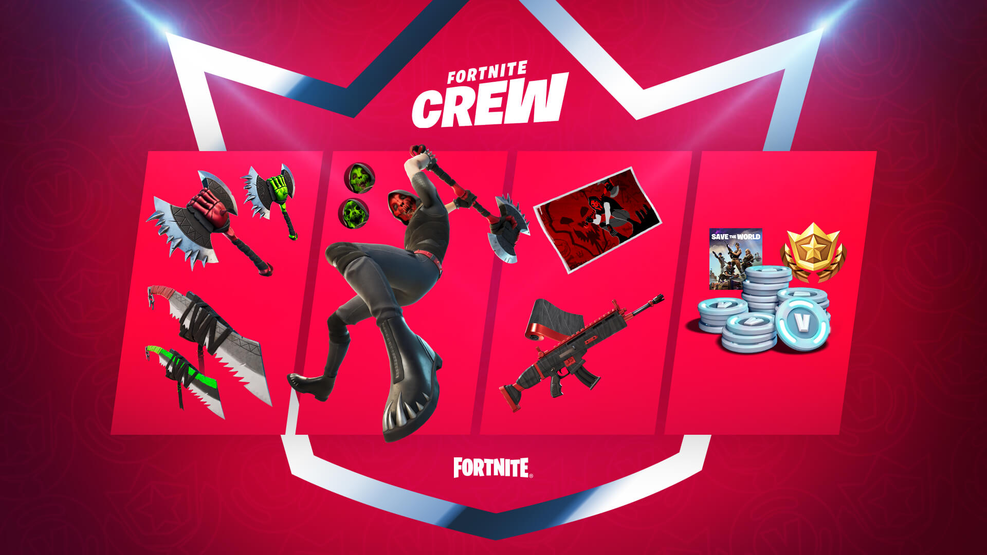 Deimos Fortnite Crew pack