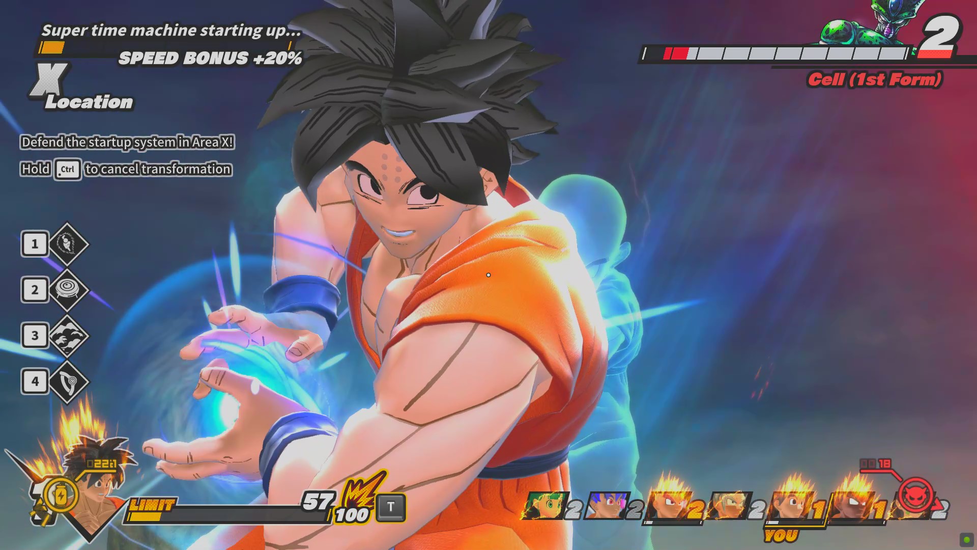 Dragon Ball: The Breakers off-brand Goku