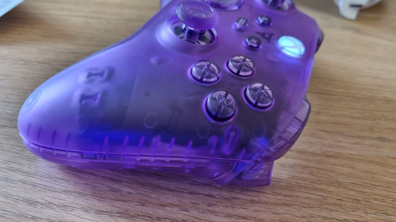 ExtremeRate Atomic Purple Xbox controller housing