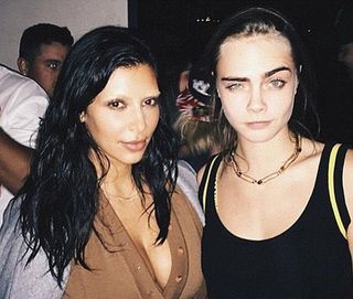 Kim Kardashian & Cara Delevigne