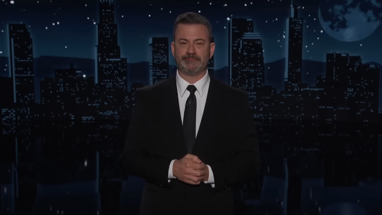 Jimmy Kimmel eulogizing his friend Cleo Escobedo III who passed away. 