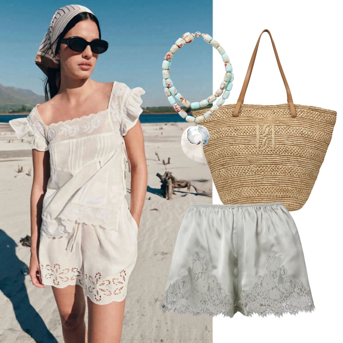 Lace shorts