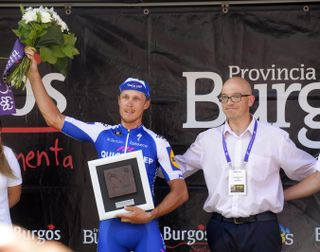 Stage winner and birthday boy Matteo Trentin (QuickStep-Floors)