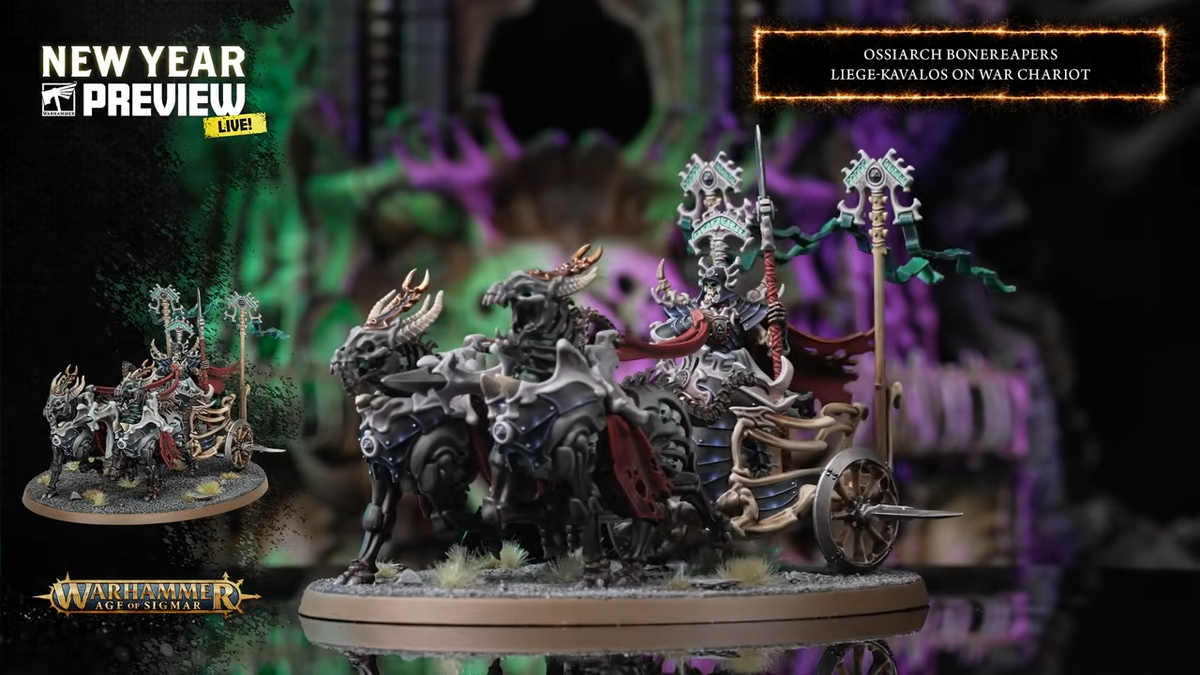 Warhammer Ossiarch Bonereapers models