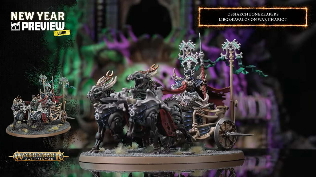 Warhammer Ossiarch Bonereapers models