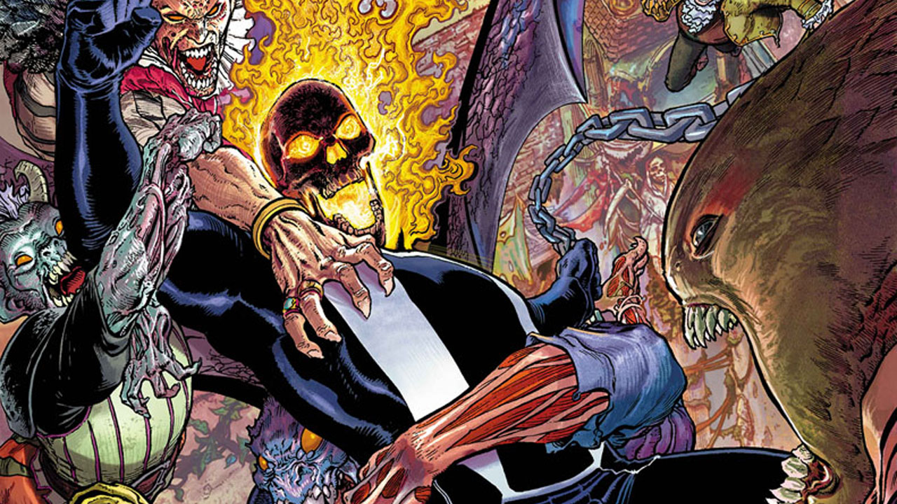 Johnny Blaze Takes His Final Ride in New 'Ghost Rider: Final Vengeance' #1  Cover