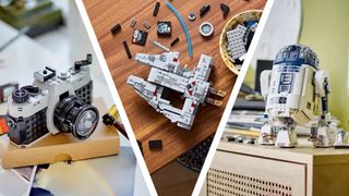 Lego deals – retro camera, building the millennium falcon, and R2-D2