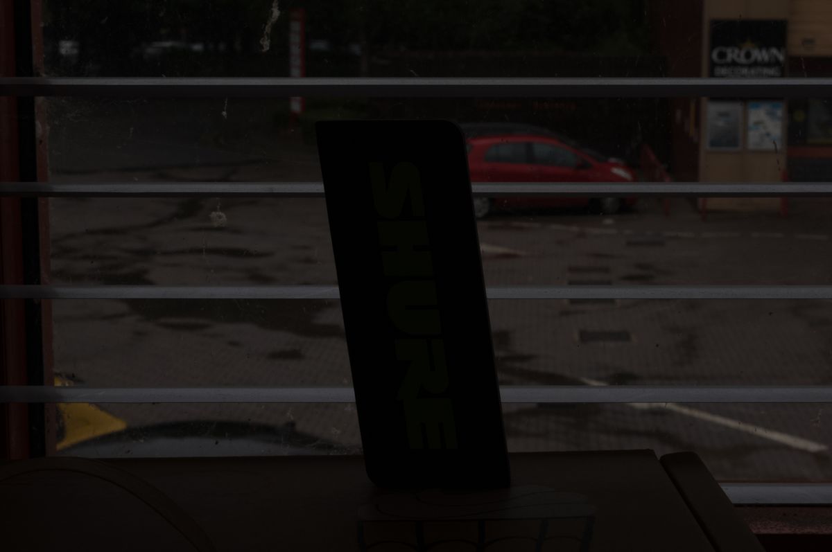 A photo of a Shure trinket taken on a Leica M11-D rangefinder camera