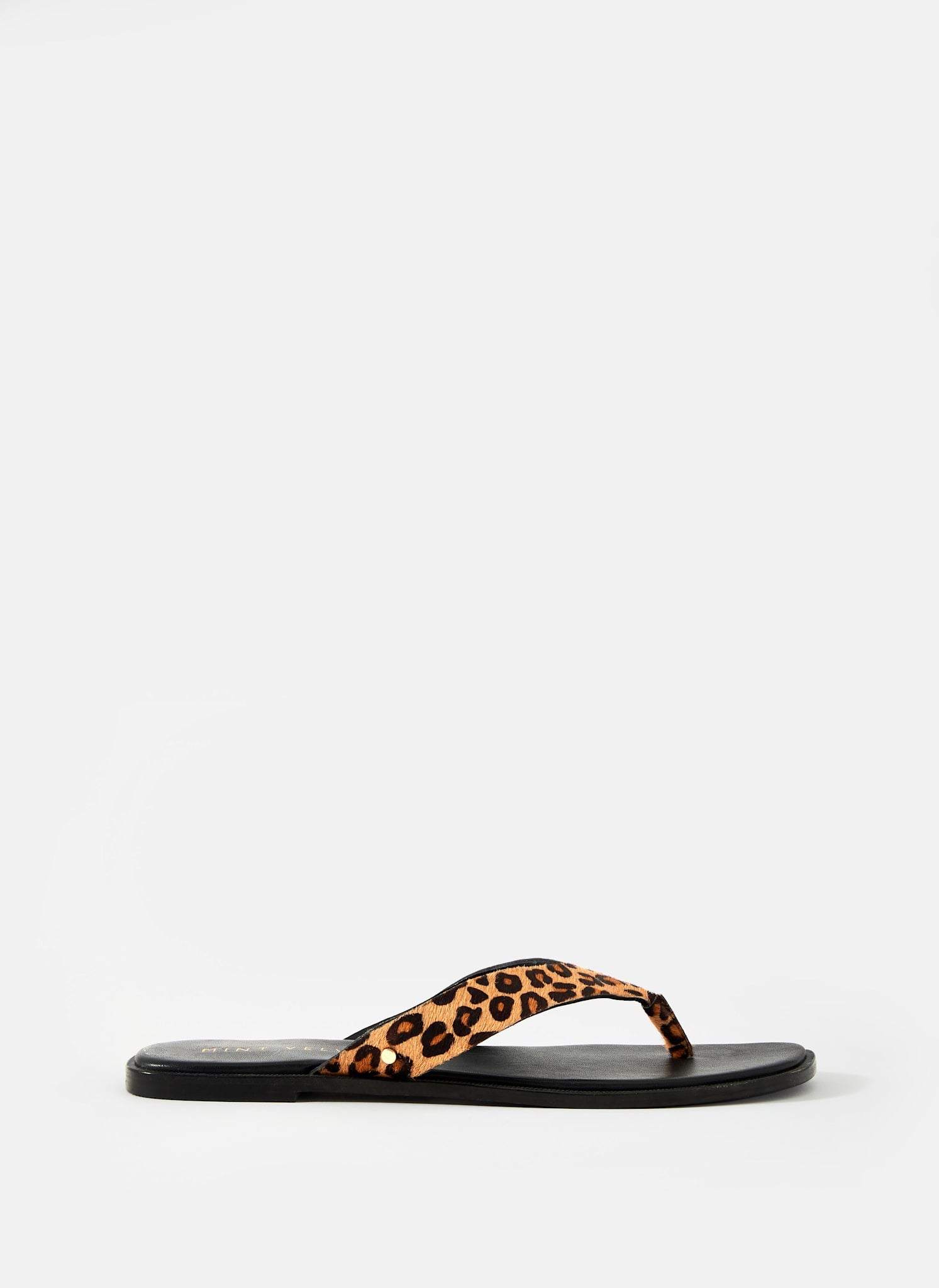 Lula Leopard Textured Flip Flops