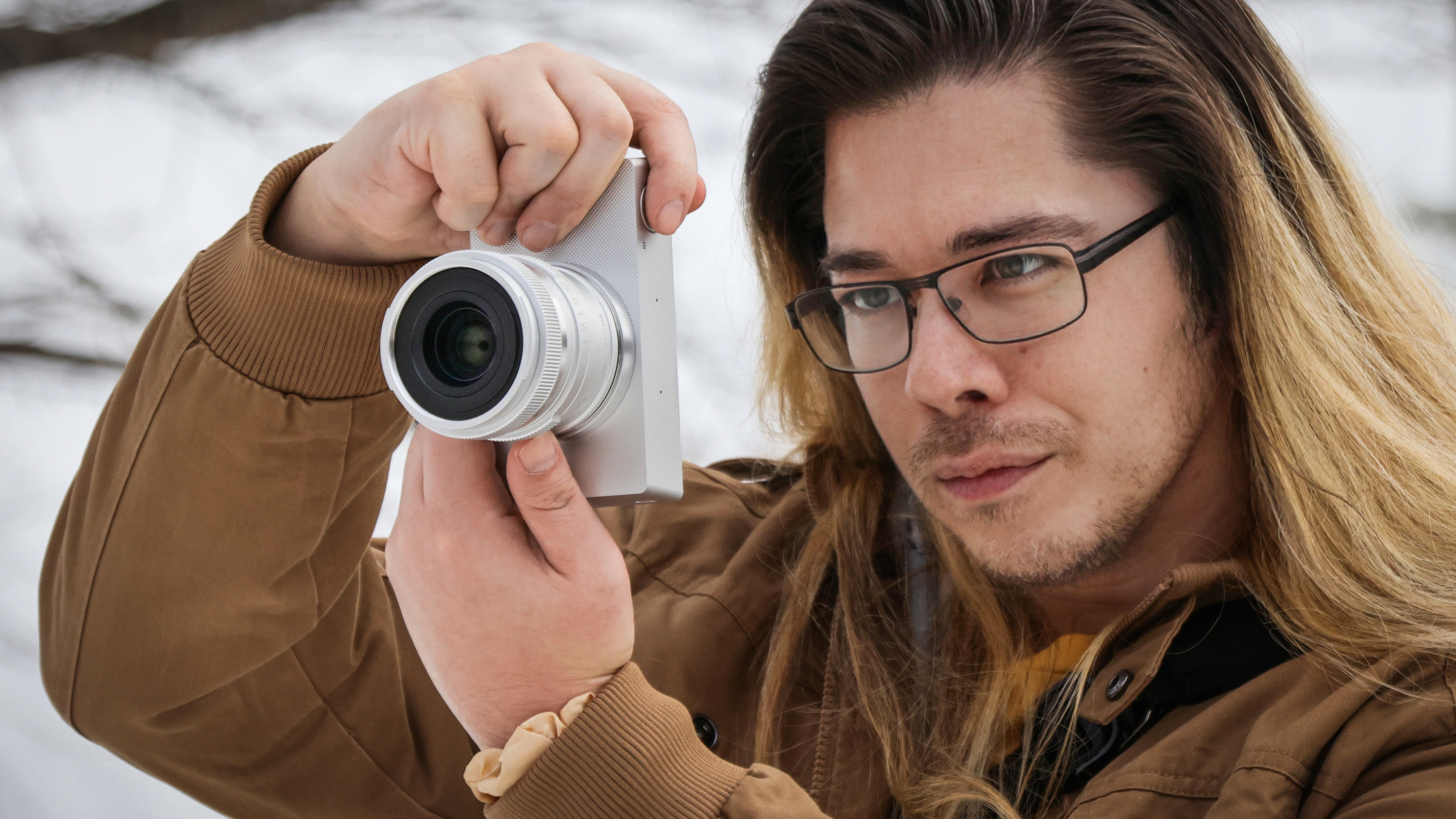 James Artaius shooting with the Sigma BF