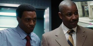 Chiwetel Ejiofor and Denzel Washington in Inside Man