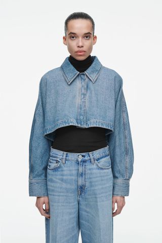 Cropped Denim Jacket