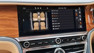 Naim for Bentley premium audio system features