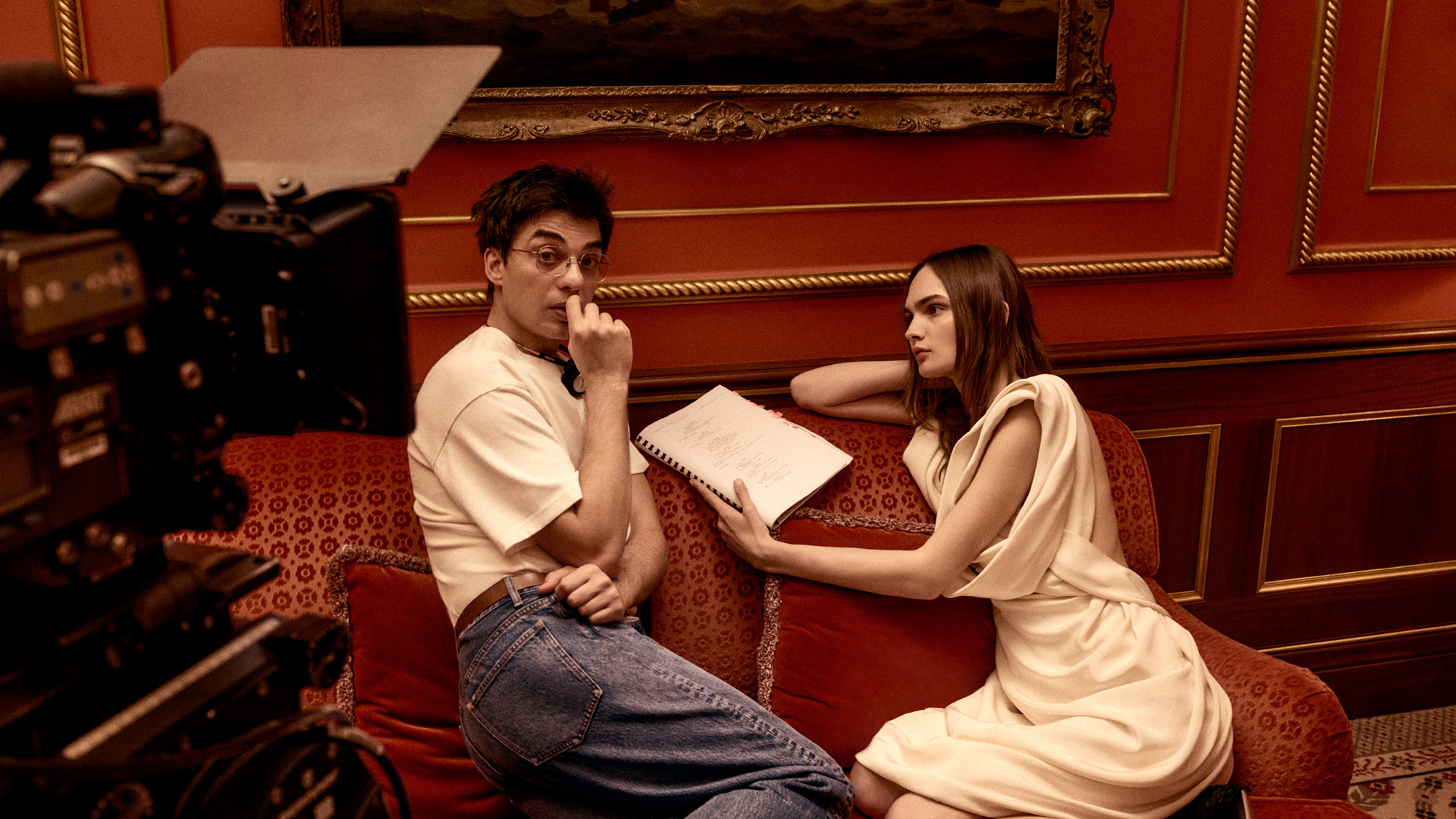 S/S 2026 new season debut collections photographed at Lanesborough hotel in a seris of images that look like they&amp;rsquo;e been shot on a film set