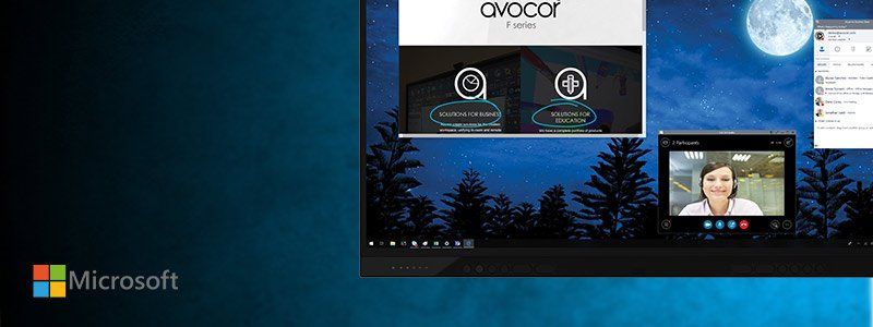 Avocor shows off first Windows Collaboration Display at Microsoft ...