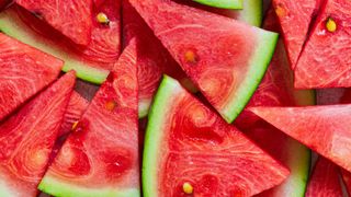 Slices of watermelon