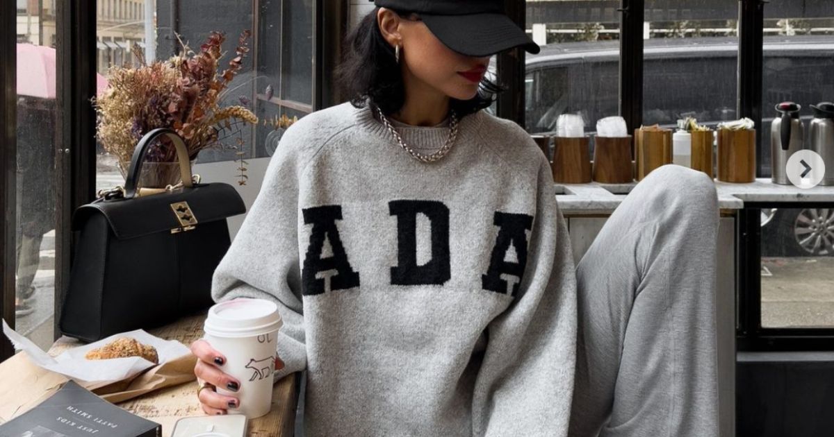 The Adanola Knit Sweatshirt Is Back In Stock: Shop It Here | Marie ...