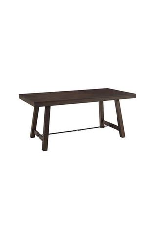 Forest Gate™ 71-Inch Farmhouse Trestle Dining Table in Dark Oak