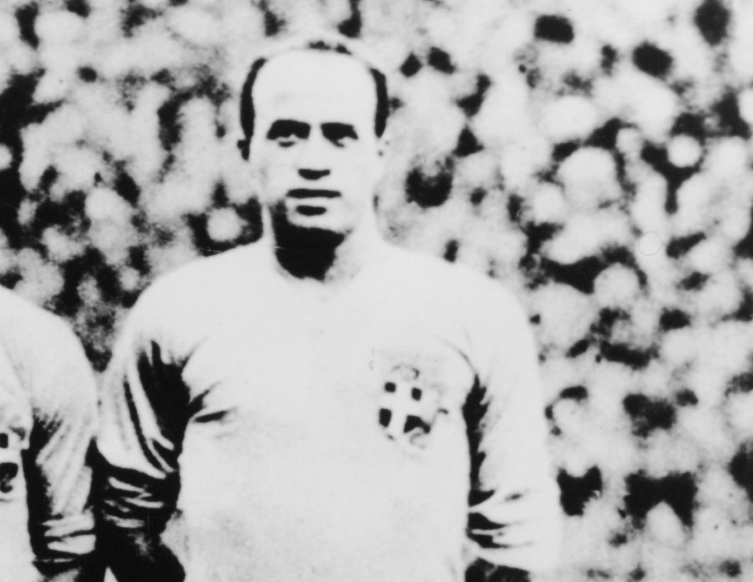 Giovanni Ferrari of Italy at the 1934 World Cup