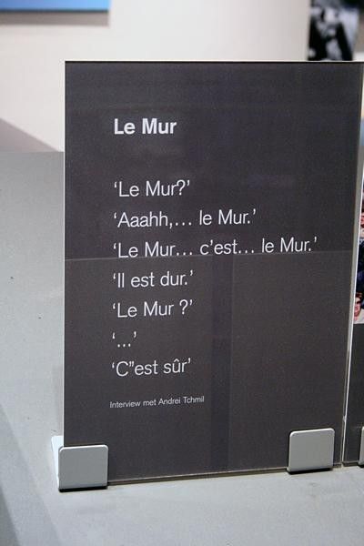 Typically monosyllabic conversation with Andre Tchmil, although to be fair, French is his third language!