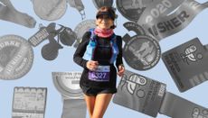Maria Emmerson running a marathon 