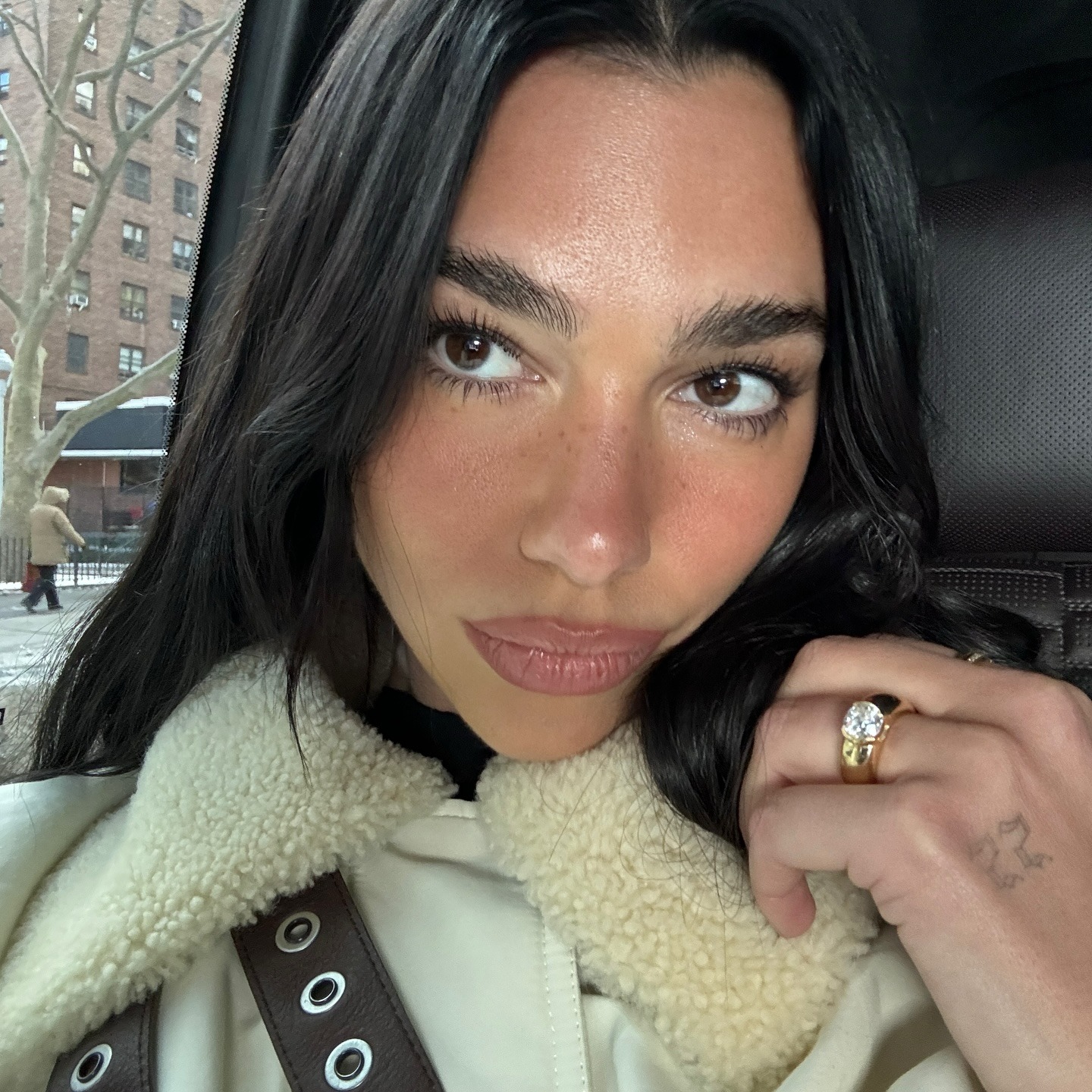 Dua Lipa engagement ring.