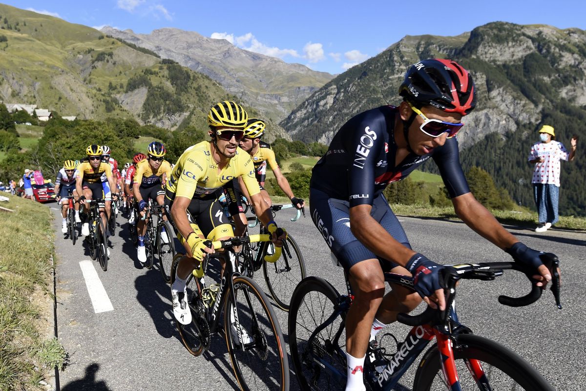 Tour de France 2020 107th Edition 4th stage Sisteron OrcieresMerlette 1605 km 31082020 Egan Bernal COL Team Ineos photo Vincent KalutPNBettiniPhoto2020