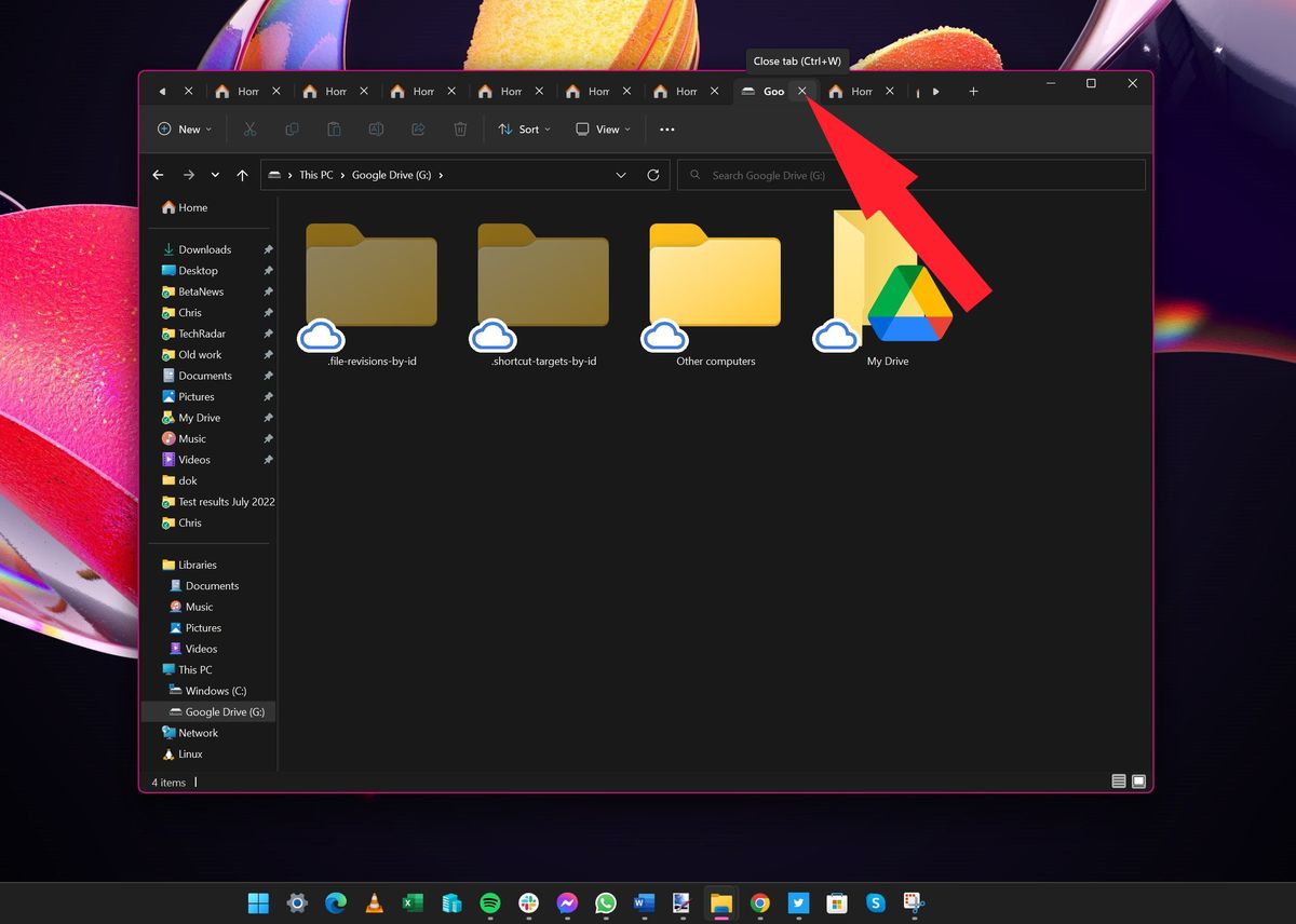 How to use File Explorer's new tabs in Windows 11's new update TechRadar