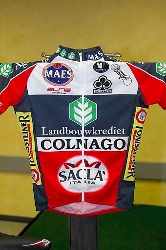 The Landbouwkrediet team jersey.