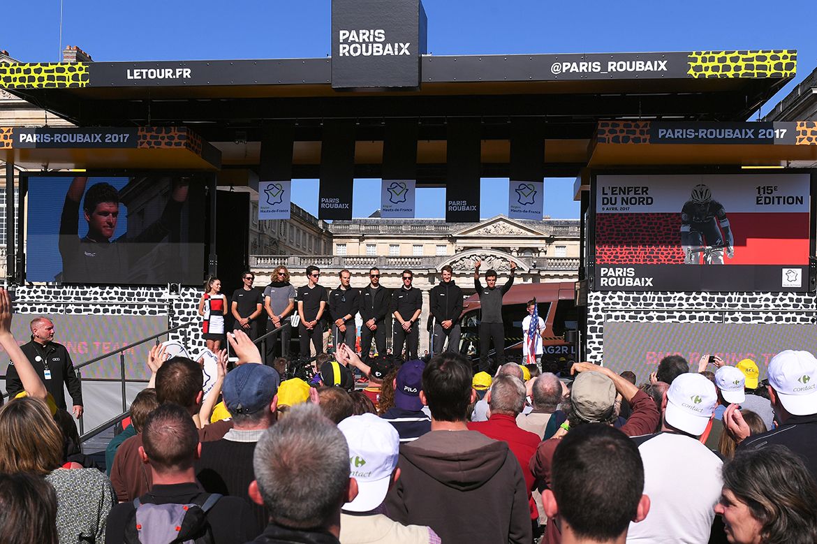 BMC Racing ahead of Paris-Roubaix