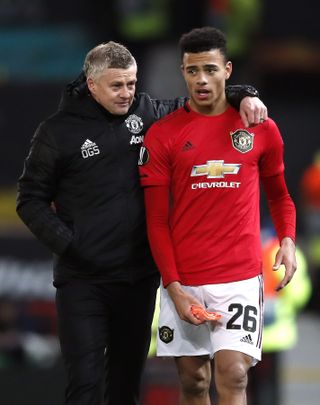 Greenwood has thanked Manchester United boss Ole Gunnar Solskjaer for his support