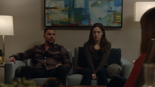 Ruzek and Burgess in therapy on Chicago P.D.