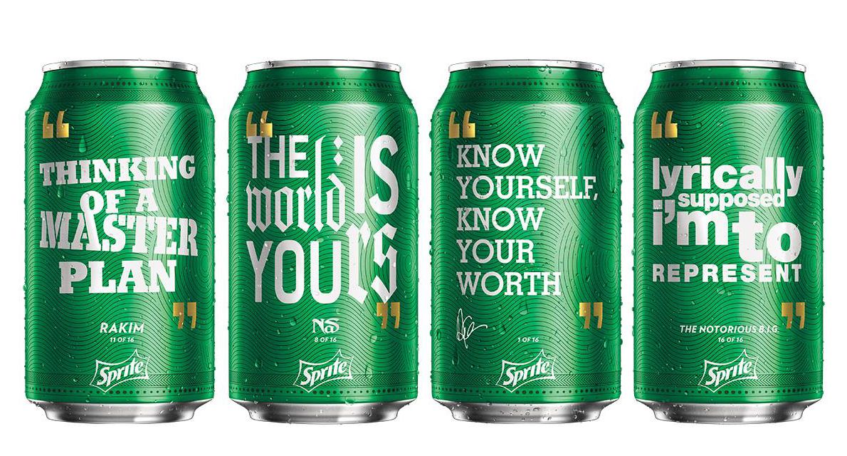 sprite cans