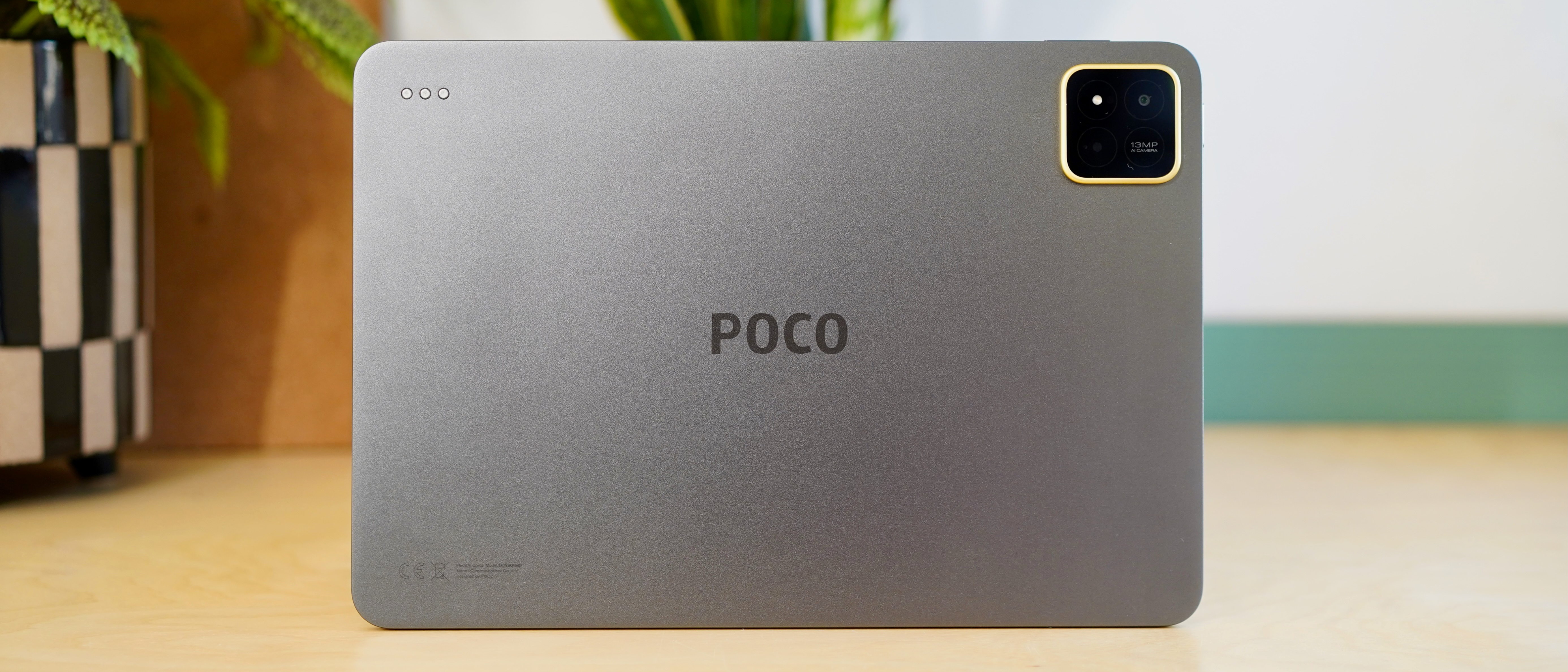 The Poco Pad X1 on a table