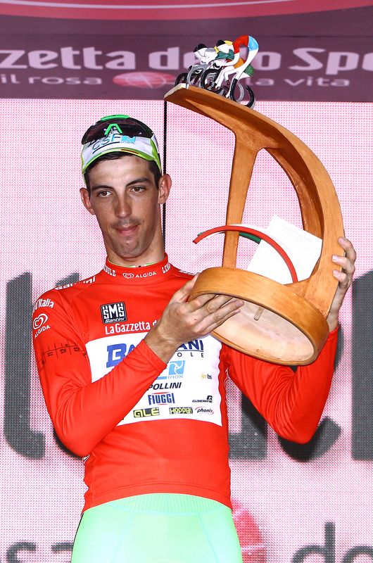 Nicola Boem with his trophy