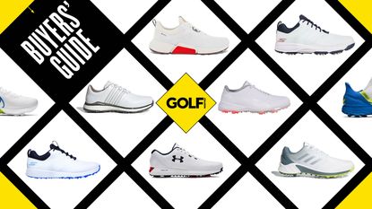 Cheap white golf store shoes