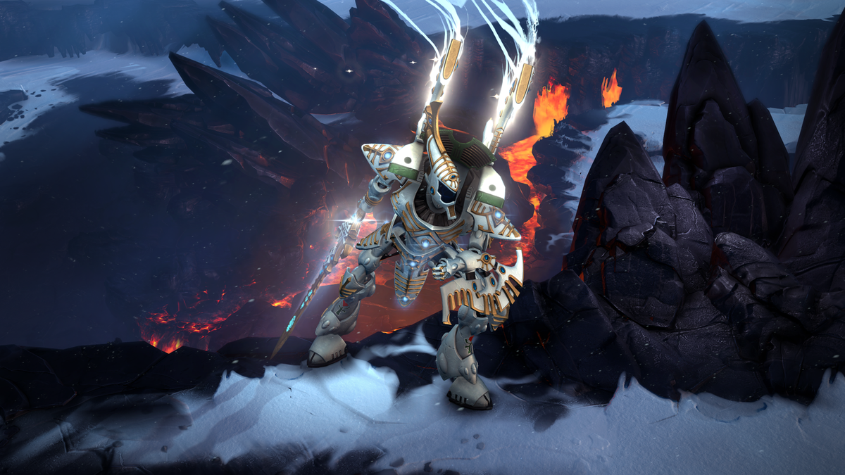 These are the Eldar, particularly one of its Elite units