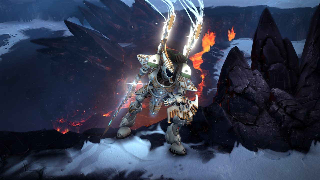 These are the Eldar, particularly one of its Elite units