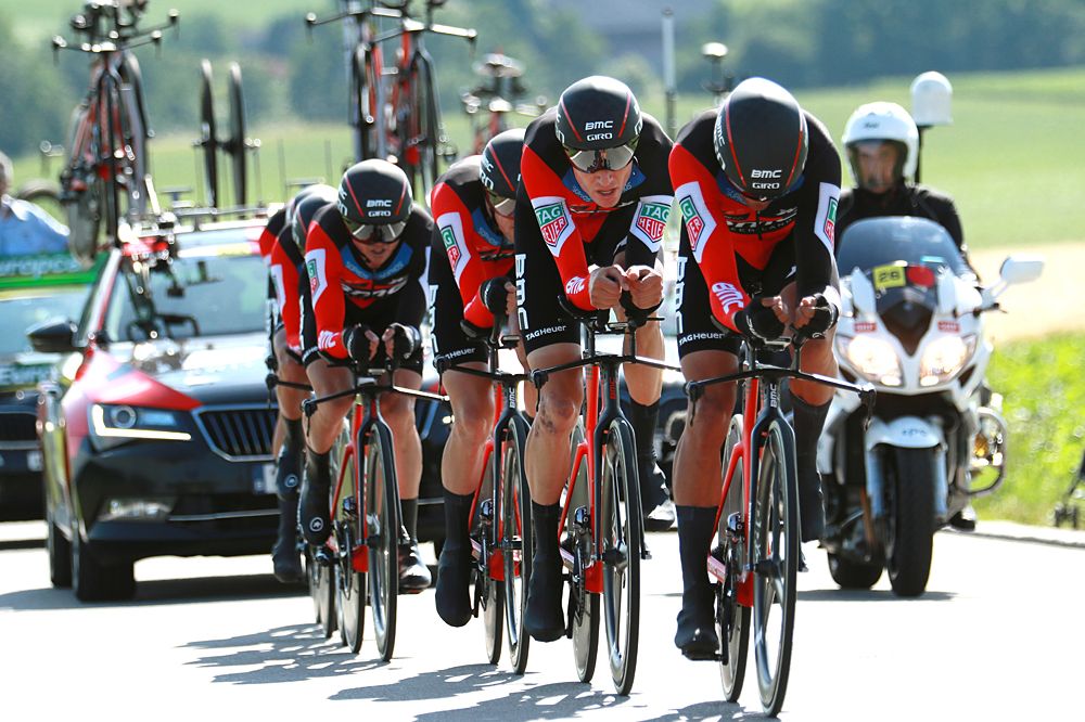 BMC Racing win stage 1 team time trial at Tour de Suisse
