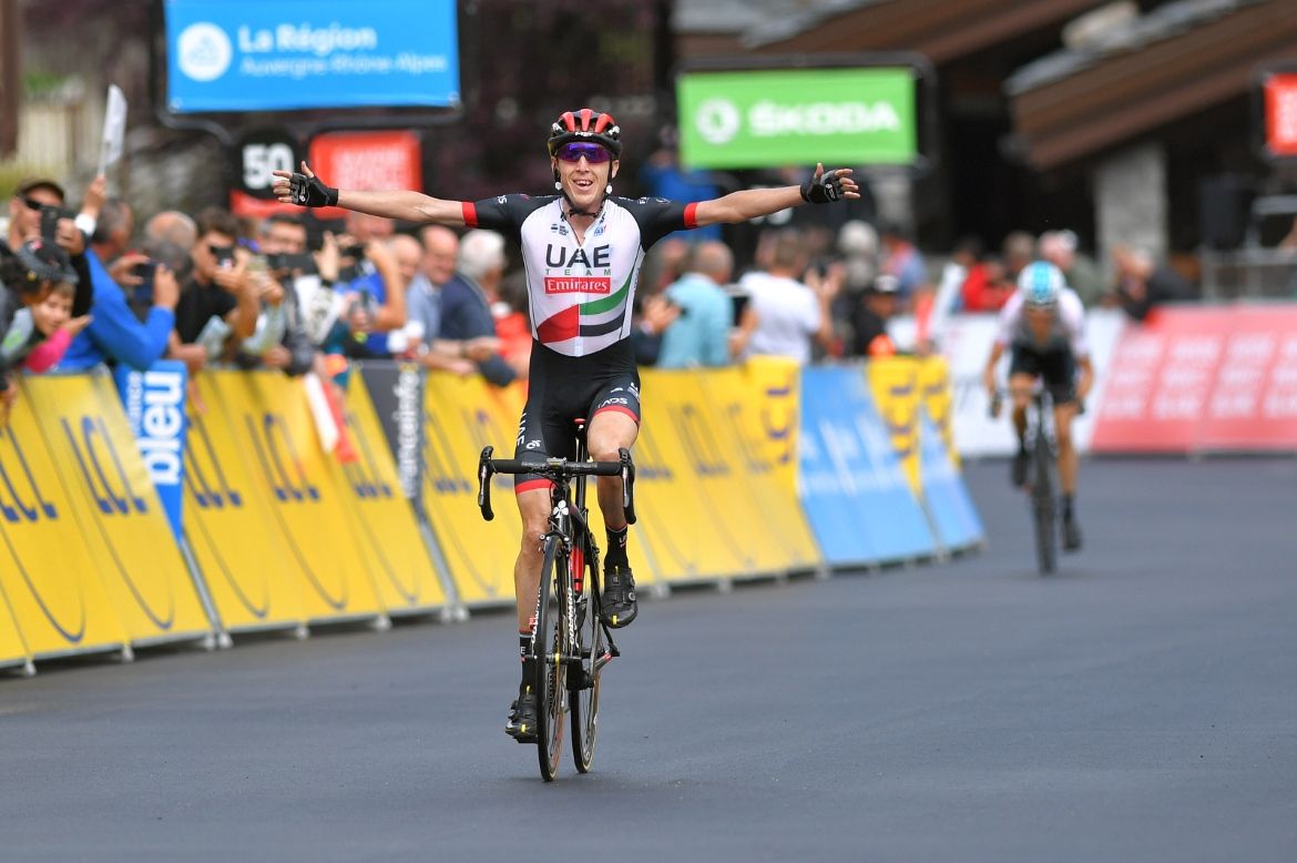Daniel Martin (UAE Team Emirates) wins in Valmorel