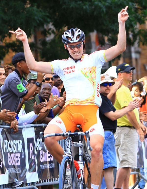 And it's all smiles as Douglas Repacholi (Perth UNK) takes the points race. Congratulations to all of today's winners.