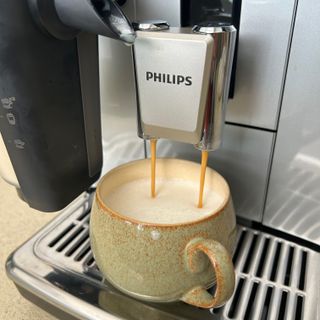 Testing Philips bean to cup coffee machine