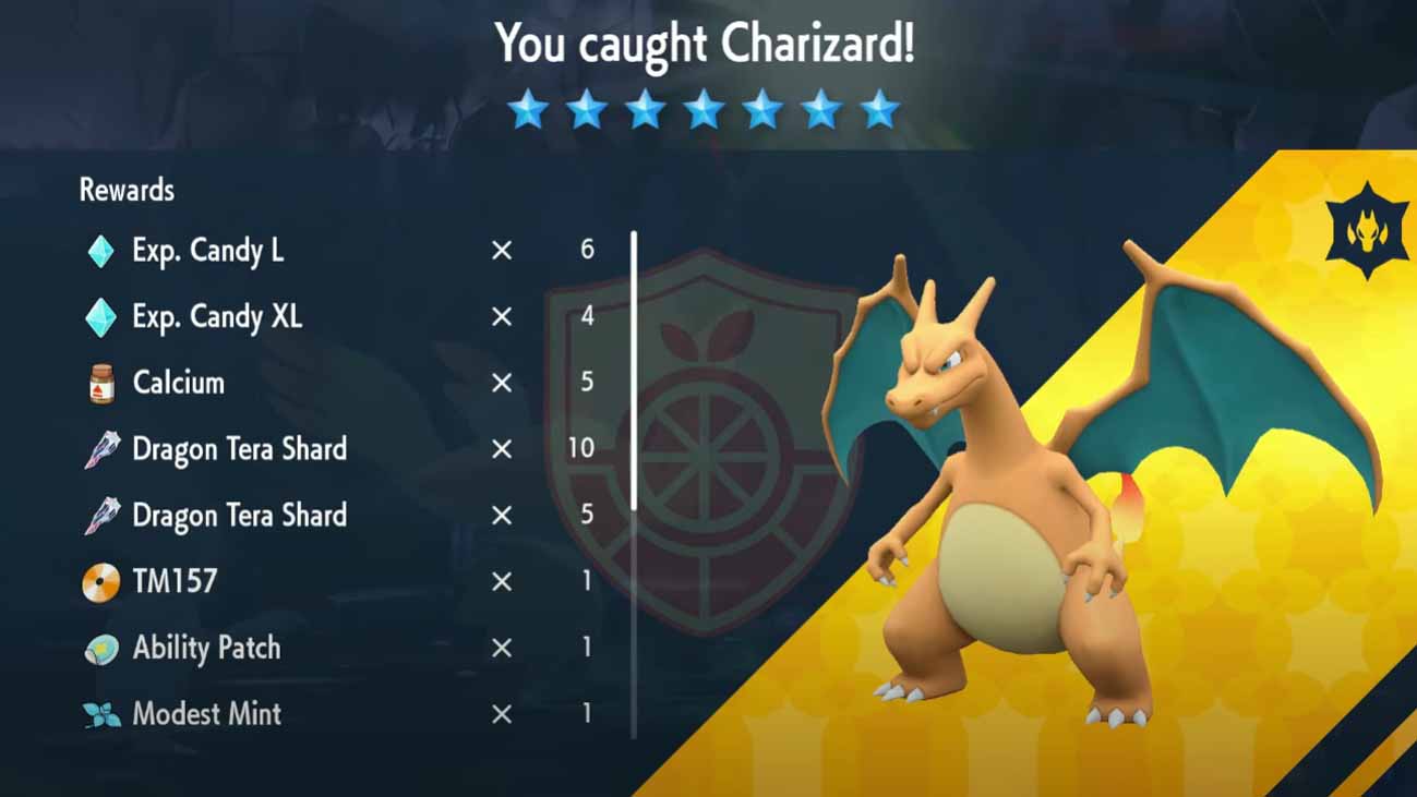 Mengalahkan Charizard Pokemon Scarlet dan Violet