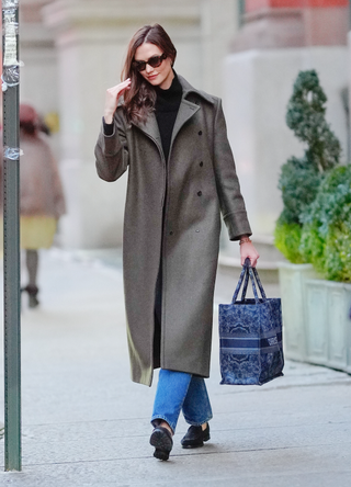 Karlie Kloss is seen on January 20, 2022 in New York City