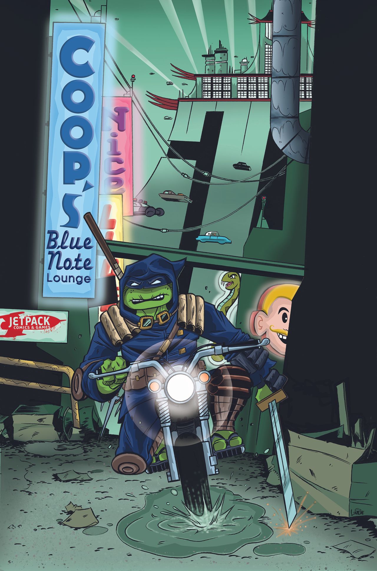 TMNT: The Last Ronin #1 cover