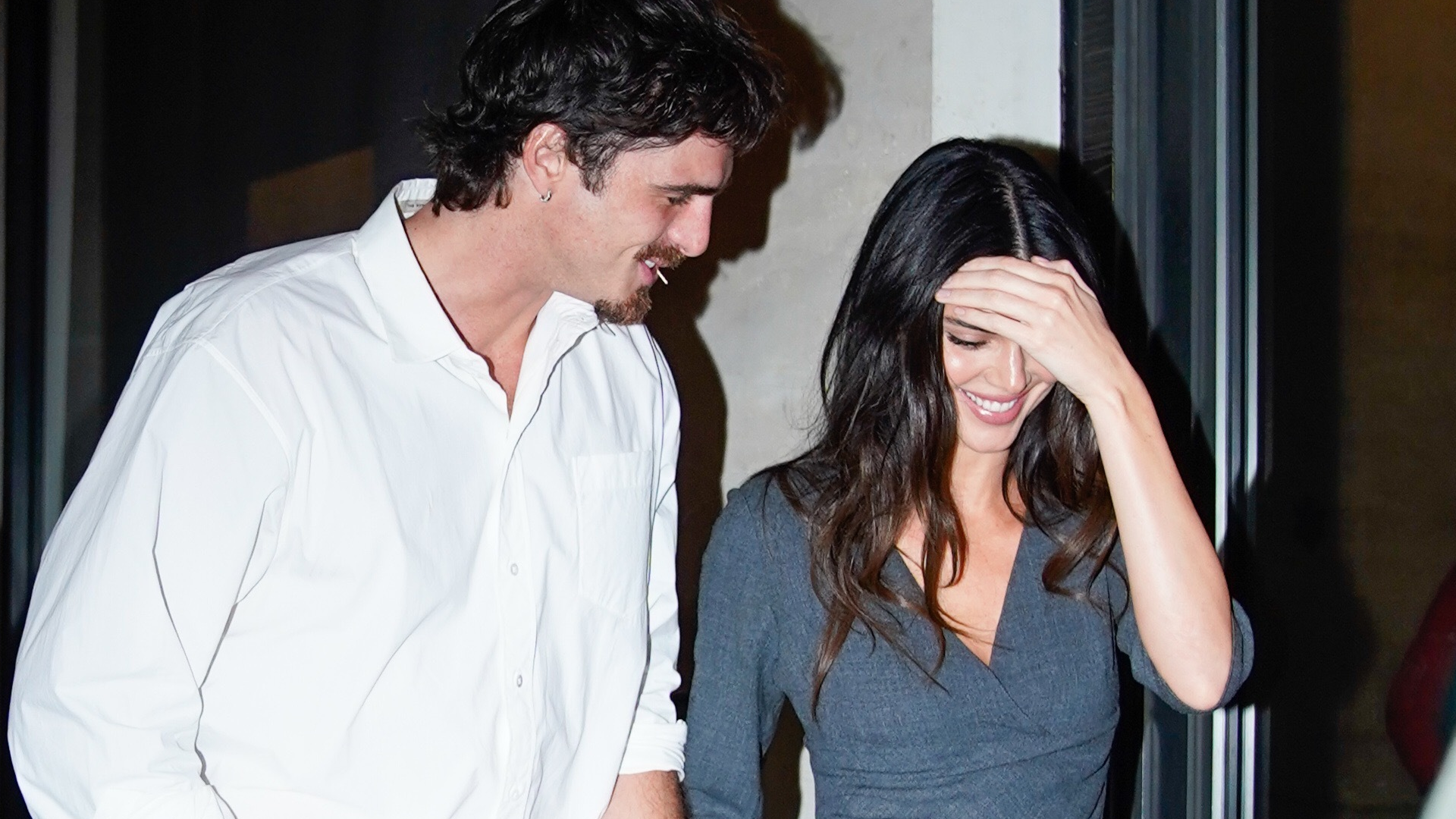 Kendall Jenner and Jacob Elordi channeled '90s dressing on a date night at Paris Fashion Week
