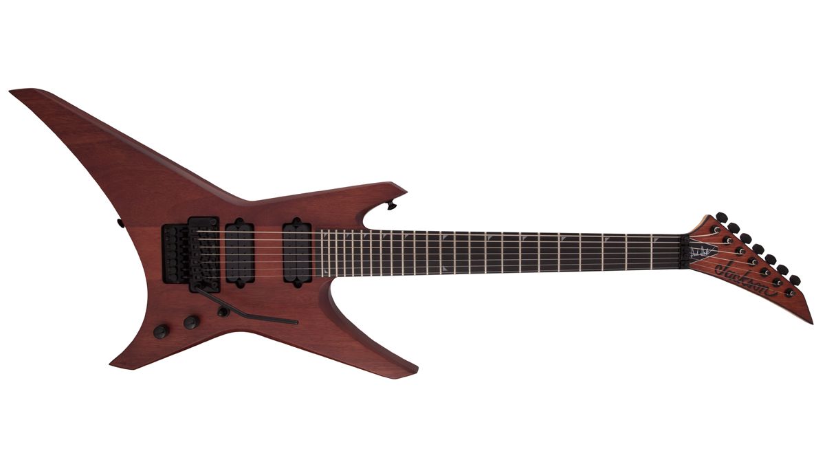 Jackson Pro Series Signature David Davidson Warrior WR7 in Walnut Stain