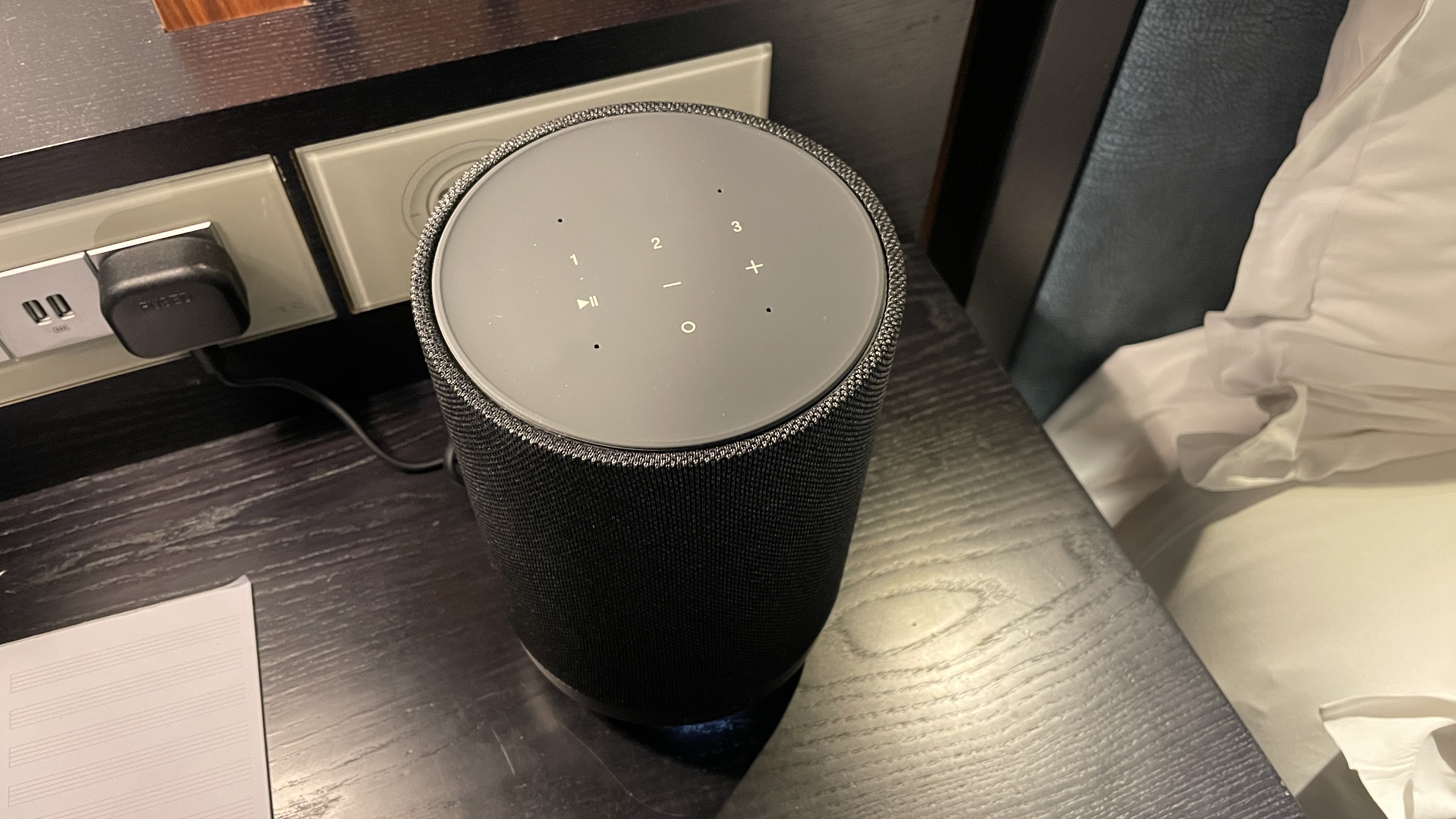 Denon 200, 400 and 600 in a very nice hotel room